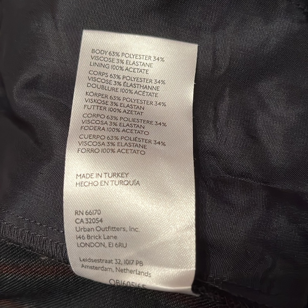 Anthropologie low rise striped flare  pants, size 2, NWT - Picture 12 of 14